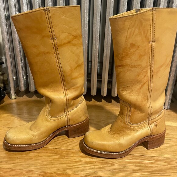 Frye Campus Boot Banana Made in USA - Size 6.5 - Picture 2 of 5